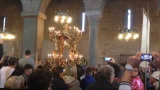 preview picture of video 'Ferentino, 30 aprile 2014: esposizione della statua di S. Ambrogio'