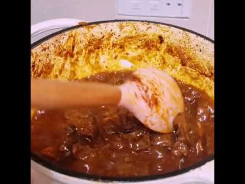 kubika sadza,beef stew and vegetables