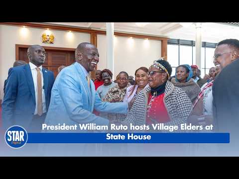 President Ruto hosts Village Elders at State House