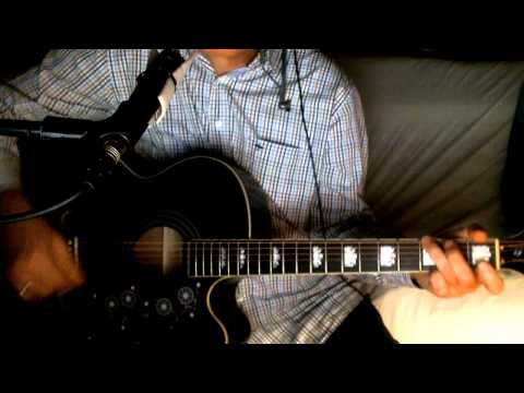 Einer von uns muss sich irren (One of Us Cannot Be Wrong - L. Cohen) Cover Epi EJ-200CE & Bluesharp