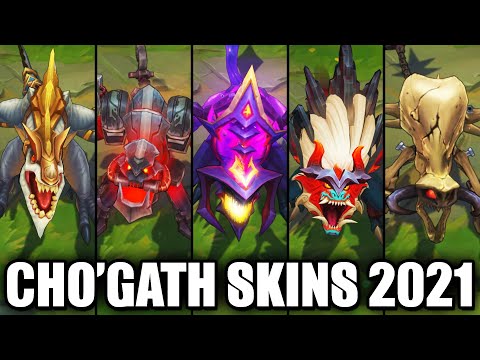 All Cho'Gath Skins Spotlight (League of Legends)