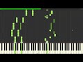 Shikku Naruto Shippuden Piano Tutorial SYNTHESIA