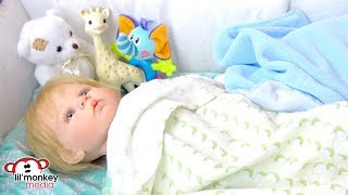 My Reborns! Adeline &amp; Hunter Get Sick! Trip to Dr Pepper&#39;s Clinic for a Checkup!