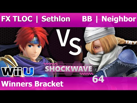 SW 64 Smash 4 - FX TLOC | Sethlon (Roy) vs BB | Neighbor (Sheik) - Winners Bracket