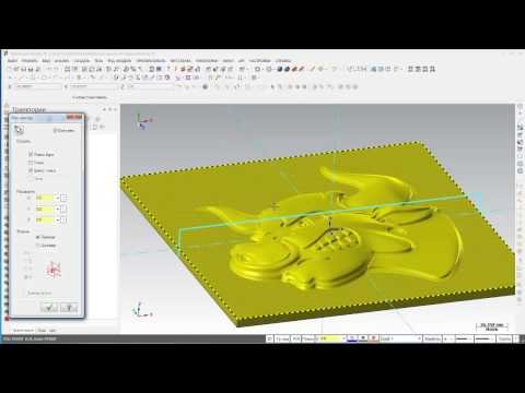 Mastercam. Обработка stl модели. часть 1