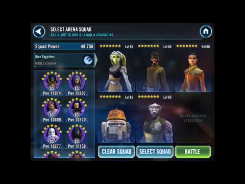 star wars heroes best phoenix squad star wars heroes best phoenix squad