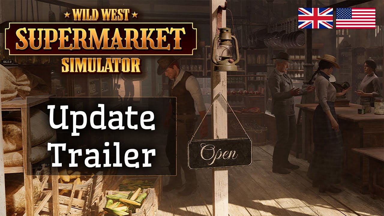 Wild West Supermarket Simulator | The New Update Has Arrived