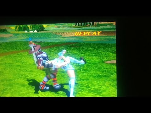 Tekken 2 Yoshimitsu Sword Bash Throw on Jun Ko Ryona