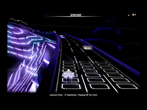 JT Machinim: Passing Off The Torch - Audiosurf Perfect Play Through