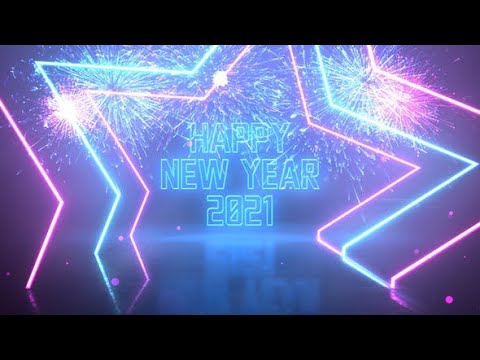 Neon Party New Year Wishes After Effects Template Videohive 29794322