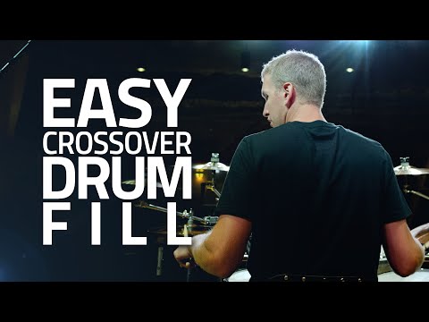 Easy Crossover Drum Fill - Drum Lesson