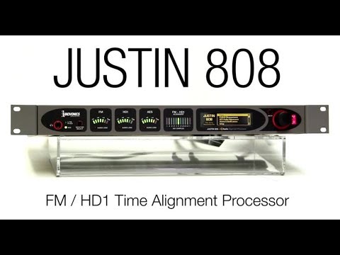 Inovonics 808 JUSTIN HD Radio Time Alignment Processor image 4