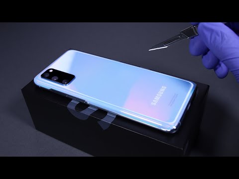 Samsung Galaxy S20 Unboxing - ASMR