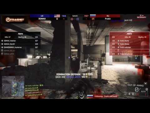 Fnatic vs 3DMAX Round 1, Map 2 - Group A - Dreamhack Winter 2013 - Battlefield 4