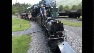 preview picture of video 'C&O H8 #1607 In Mid-Train Pusher Service - September, 2011'