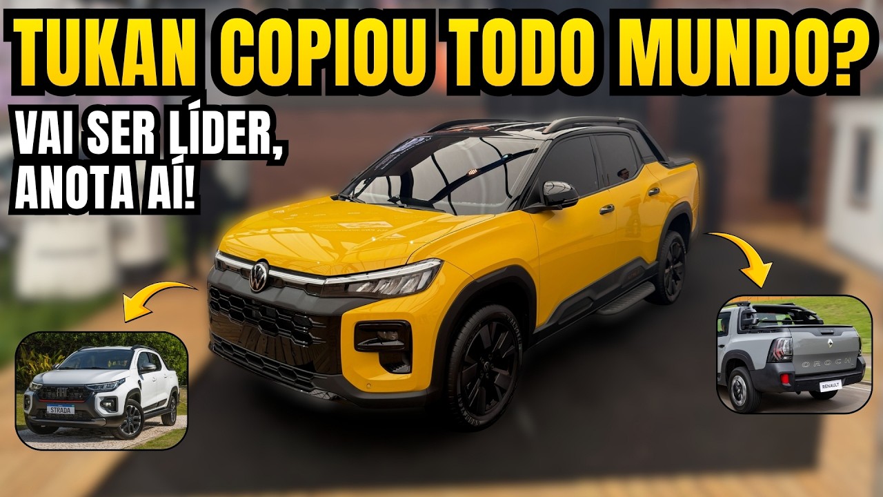 VOLKSWAGEN TUKAN COPIOU TODO MUNDO E ISSO VAI FAZER ELA SER LÍDER!!!