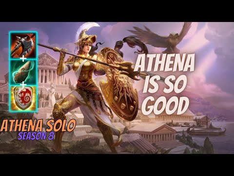 BAN THIS GODDESS EVERY GAME || ATHENA SOLO