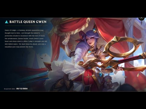 BATTLE QUEEN GWEN SKIN SPOTLIGHT WHITE CHROMA-08-18-2024