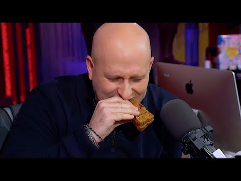 Chris Brockman Eats Mike Del Tufo’s Hat to Settle a Bet. Seriously. | The Rich Eisen Show | 1/7/20