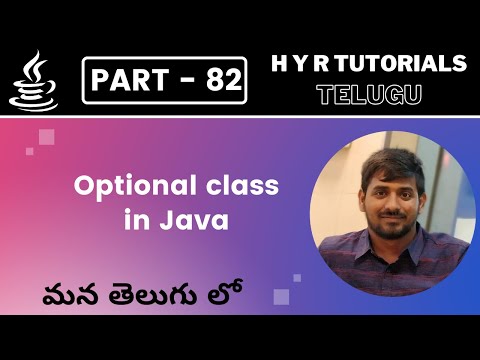 P82 - Optional in Java | Core Java | Java Programming |