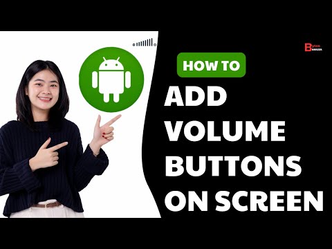 How To Add Volume Buttons On Screen On Android  | Volume Button App