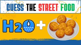 Only True Foodies Can Guess These Street Foods by Emojis!” | Guess the Street Food by Emojis#emoji