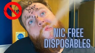 NICOTINE FREE DISPOSABLES -  ELFBAR 0MG NO NICOTINE