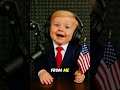 Tiny Trump’s Life Lessons 🧸🎓 - ‘Crooked Crawlers Won’t Like This!’  #babytrump #babypodcast #funny
