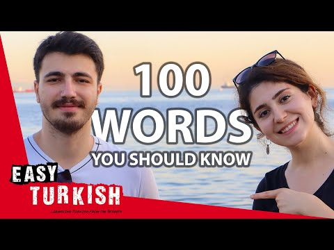 100 Words You Should Know When You Come to Türkiye | Super Easy Turkish 95