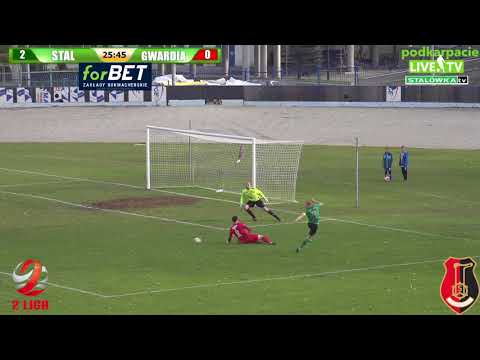 Stal Stalowa Wola - Gwardia Koszalin 2-0 [SKRÓT MECZU]