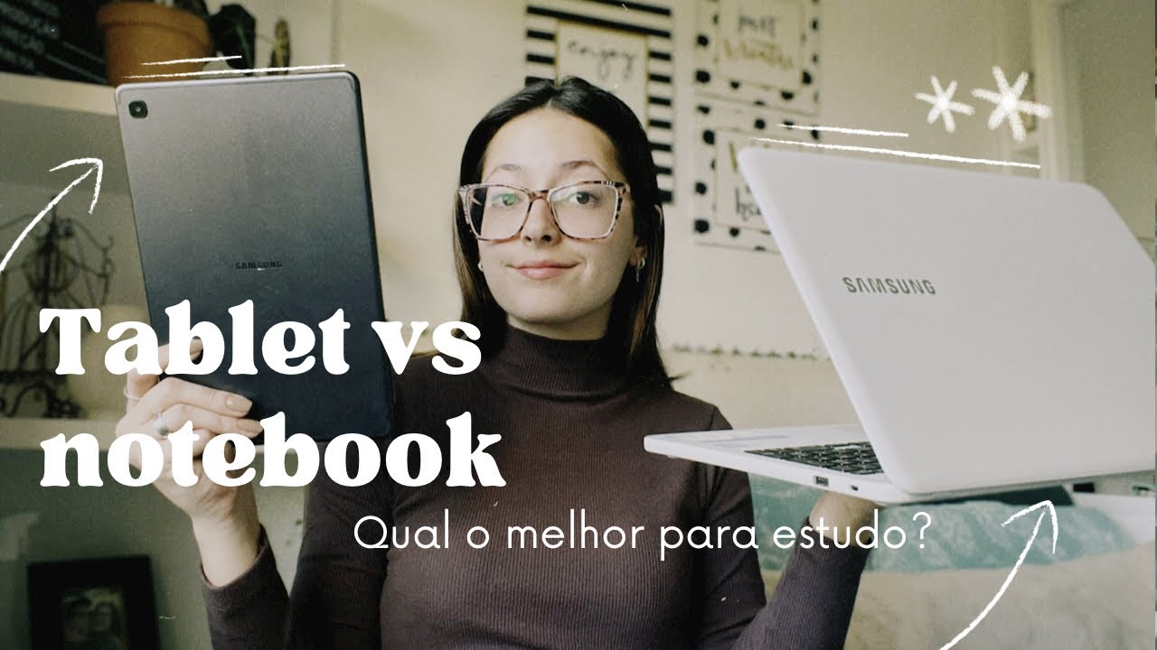 Tablet ou notebook qual o melhor para estudo? || Giulia Della