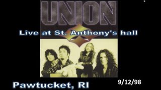 Union live at Pawtucket  kiss expo 9  13 98 mp4