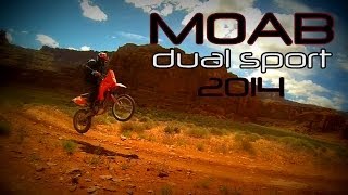 preview picture of video 'Moab Dual Sport 2014'