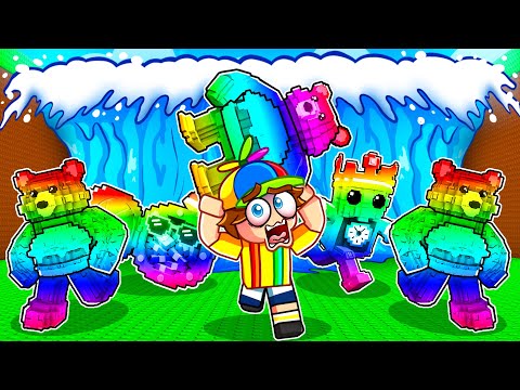 OWNER Gave Me INFINITE LUCK In Escape Tsunami For Brainrots!