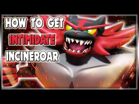 HOW TO GET INTIMIDATE INCINEROAR! | HIDDEN ABILITIES NOW RELEASED!