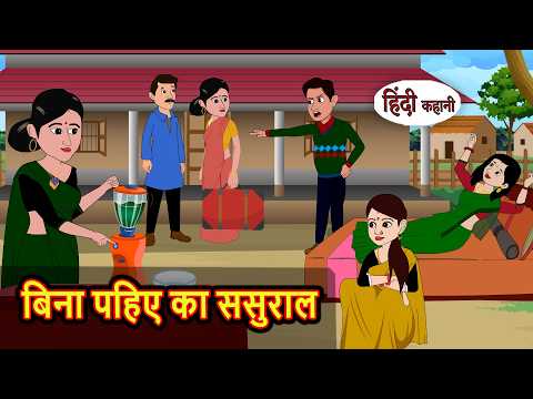 बिना पहिए का ससुराल | Bedtime Stories | Moral Fairy Tales | Kahani | Stories in Hindi | Storytime