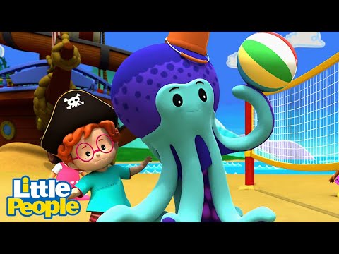 Octopus teaches Tessa the value of sharing | Preschool Learning | Little People β Fisher Price - Kids TV Series, Kingdom Kids Zone - Little People - Fisher Price