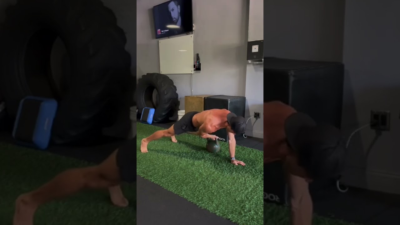 4 Exercise Kettlebell Core Workout