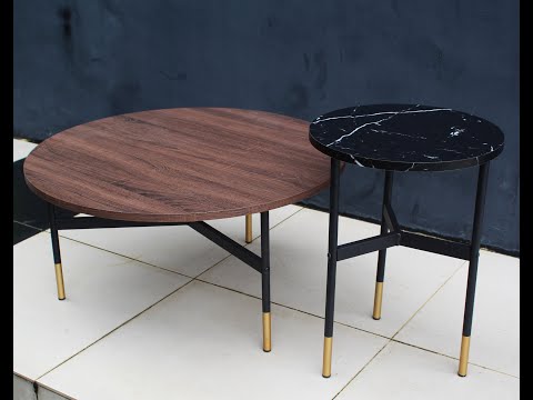 Harri Coffee Table / Harri  Side Table / Living Room Coffee Table - FRM2157