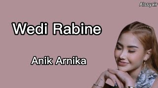 Download lagu Wedi Rabine - Anik Arnika ( Tarling Cirebonan ) (Lirik) mp3