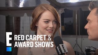 Emma Stone Makes the 2017 Golden Globes a Family Affair | E! Live from the Red Carpet