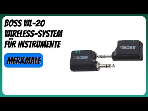 BEWERTUNG (2025): BOSS WL-20 Wireless-System für Instrumente. Infos