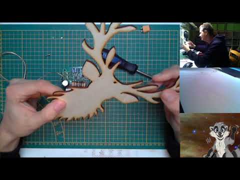 Multitask-Stream: voll laser wie du abgehst! LASERWAREN + Just Werkstatt: Elektronik umbauen