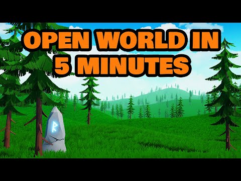 Build a beautiful 3D open world in 5 minutes (updated for Unity 6!)