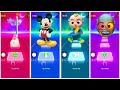 Otamatone Mickey Mouse New Year With The Baby In Yellow Tiles Hop Edm Rush
