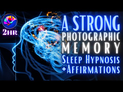 Photographic Memory Sleep Hypnosis - Improve Subconscious Mind Power (2 hour)