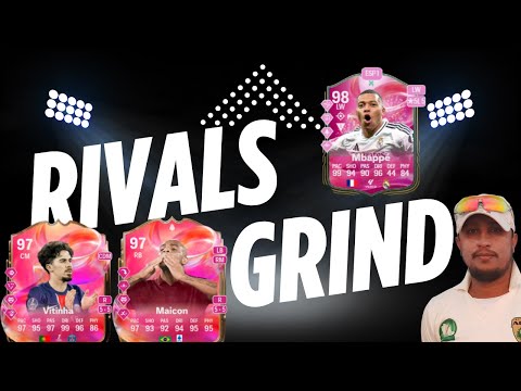 Rivals Grind Road to Div 3 with mbappe ! Maldni! Maicon!#fc25 #futties  #team2