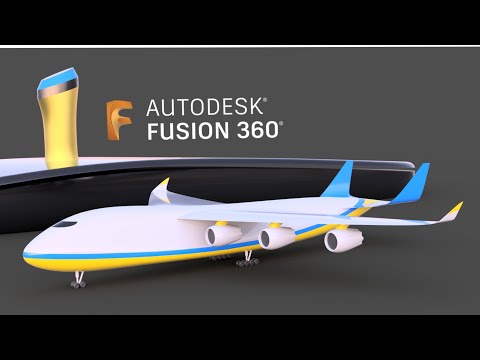 Aircraft Design Speedrun 1 - Using Autodesk Fusion 360 Asimov Concept