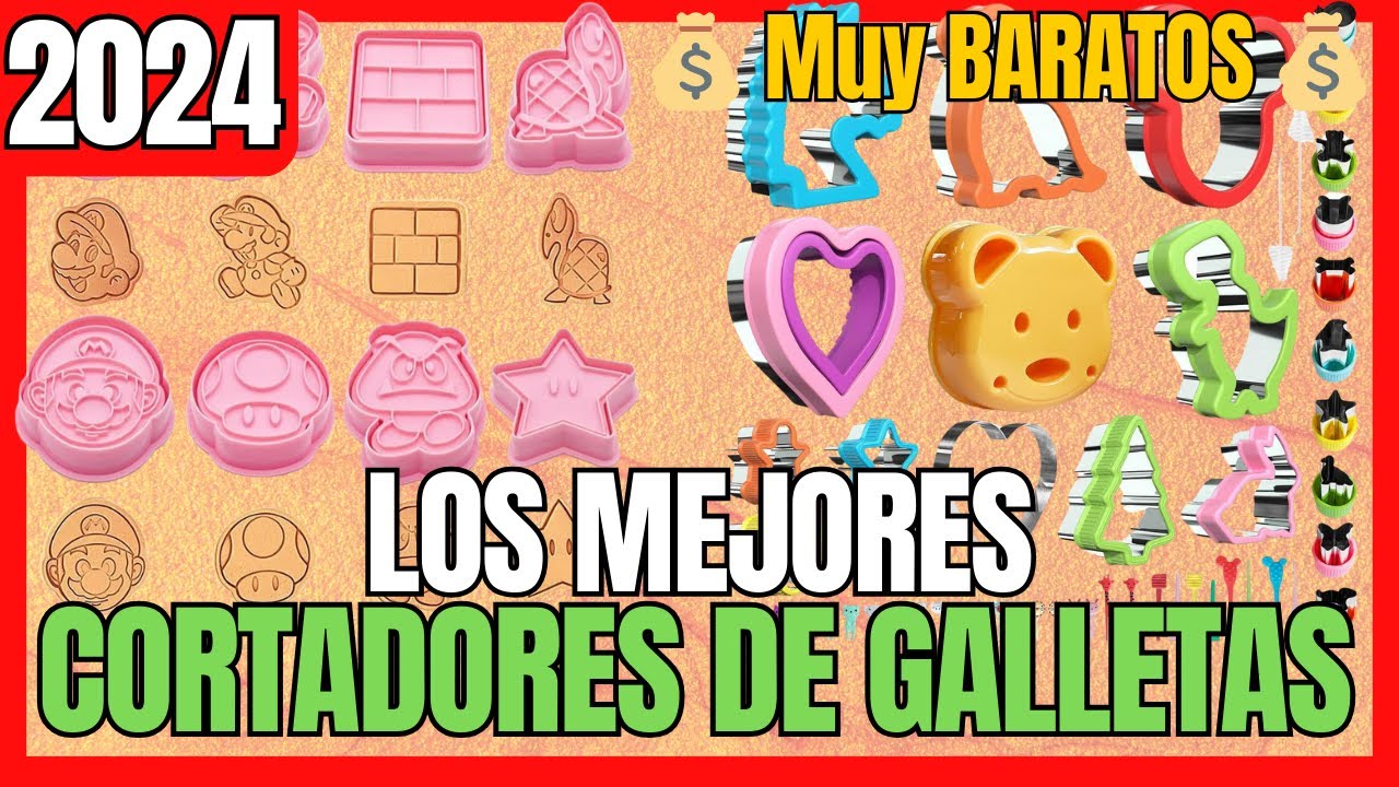 🍪 Los 7 mejores CORTADORES DE GALLETAS BARATOS de Amazon 🍪 || 2024 || Mejor CALIDAD y PRECIO