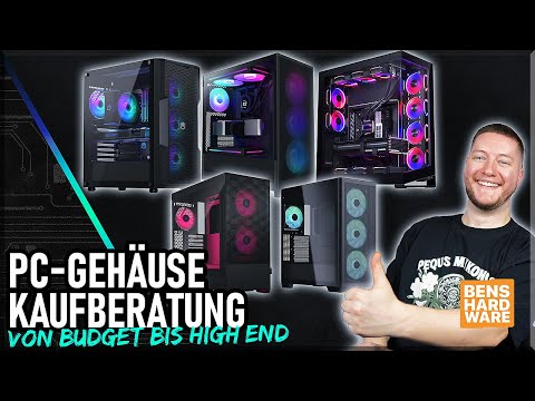 FROM 50€ TO 500€! The ULTIMATE PC CASE BUYING GUIDE! My RECOMMENDATIONS for ALL BUDGETS!